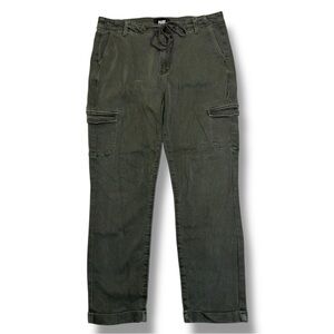 PAIGE Women’s Christy Ankle Cargo Pants Olive Size 31